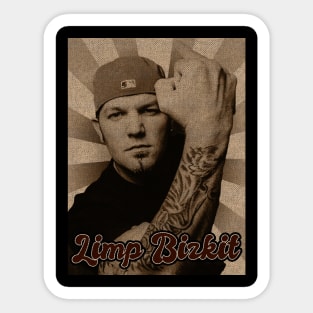 Vintage Classic Limp Bizkit Sticker